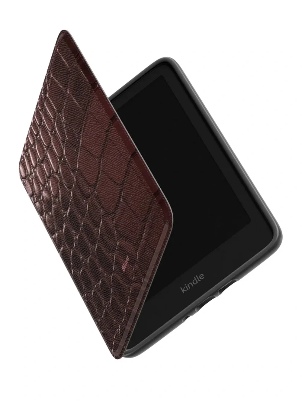 Basic Amazon kindle 6” Burgundy Croc Tablet Cover -